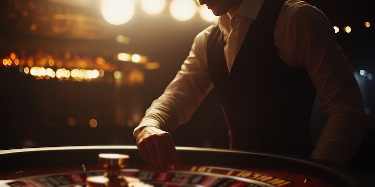 Antarmuka aplikasi nusajudi di layar Android menampilkan menu kasino langsung dan sportsbook